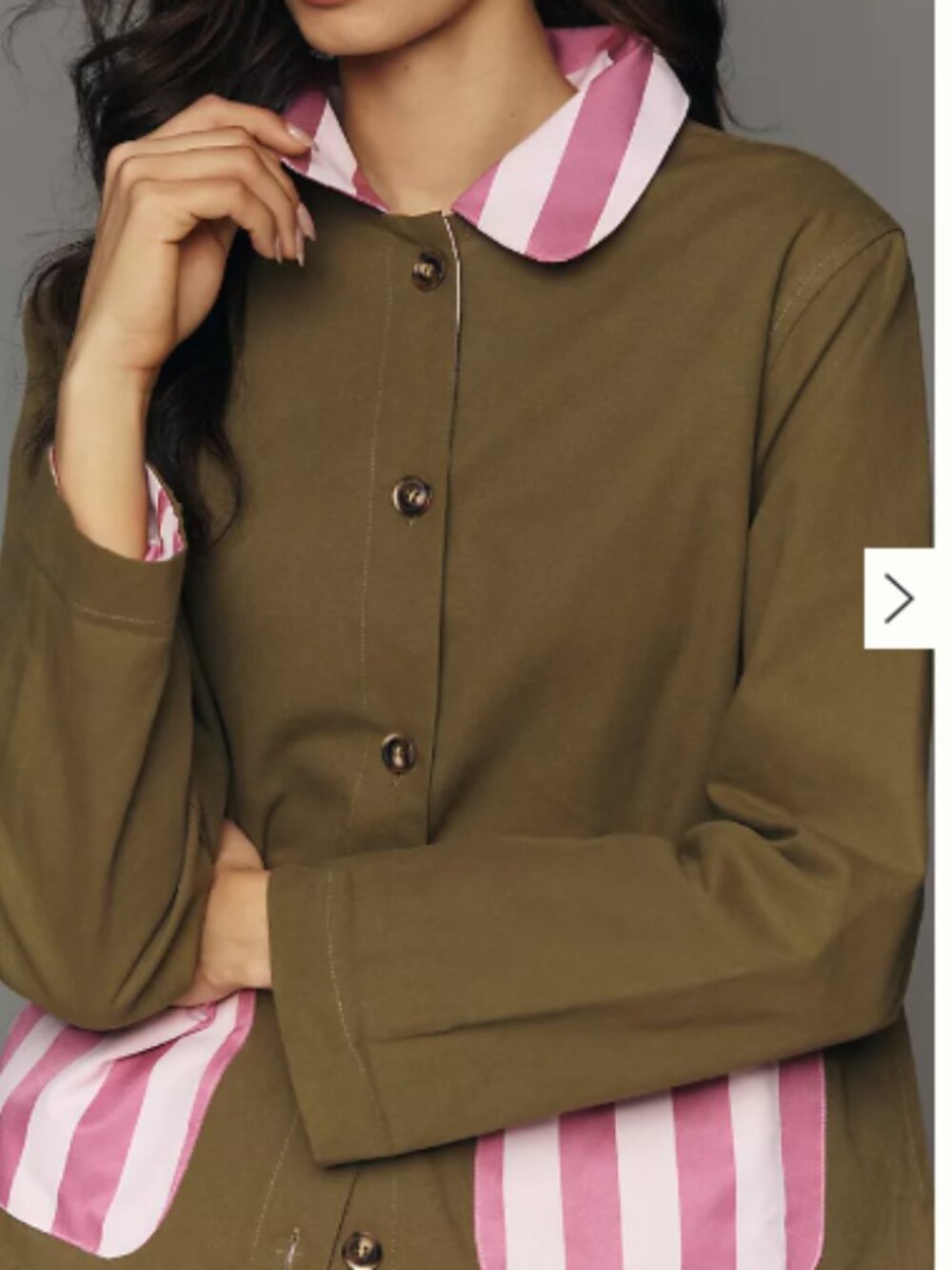 Lisa Says Gah - Dalston Jacket Dalston Jacket - Stripe - Picture 3 of 7